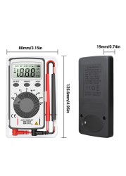 ANENG AN101 LCD Digital Pocket Multi Backlit AC/DC Automatic Portable Voltmeter Ammeter Ohm Tester Measurement Tools