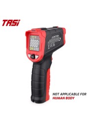 Digital Infrared Thermometer, LCD Display, Laser Measures Temperature and Humidity