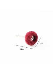 40pcs Scouring Brush Nylon Brush Abrasive Brush Fiber Grinding Sanding Head Buffing Polishing Wheel For Dremel Tools Accessories