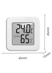 LCD Mini Indoor Thermometer Digital Temperature Room Humidity Sensor Gauge Hygrometer Indoor Thermometer Temperature