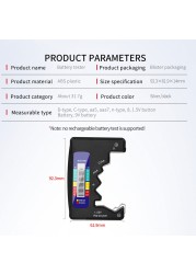 Digital Battery Capacity Tester Universal LCD Display AAA AA Button Cell Capacity Analyzer Capacitance Measurement Diagnostic Tool