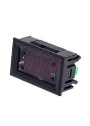 W1218 Digital Thermostat DC 12V Temperature Controller For Incubator With Red Display Probe