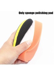 1pc 125mm/5" Flat Sponge Polishing Buffing Pads Waxing Clean for Car Polisher Sponge Polishing Pad Buffing Pad for Car