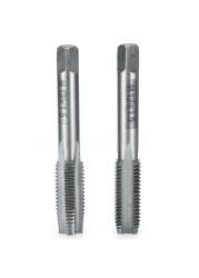 2pcs Hss Right Hand Tap Drill Hand Tools Screw Thread Metric Plug Taps M2 M3 M4 M5 M6 M8 M10 M12 M16 M20 M22 M24 M27 M30