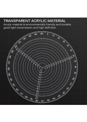 Turner Lathe Turner Lathe Clear Acrylic Compass Circle Cutting Tool For Wood Lathe Working Circles Drawing