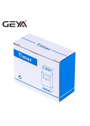 GEYA-مؤقت فلكي THC ، مفتاح LCD ، 16A ، 20A ، 30A ، 110V ، 220V