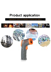 Smart Sensor Digital Non-contact Infrared Termometro Temperature Meter Industrial Infrared Thermometer