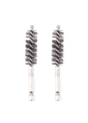 2pcs Industrial Wire Rust Cleaning Brush Cleaning Brush Car Accessories Multi-use Polishing Grinding Washing Tool