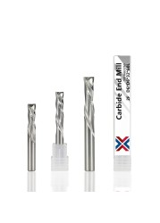 XCAN Up Down Cutter 3.175/4/5/6/8/10mm Shank CNC Router Bit for Woodworking 2 Flute Carbide End Mill Wood Mills Cutter