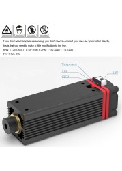 NEJE 20W Laser Module Kit Cutting Engraving Module Laser Head 450nm Blue Light With TTL/PWM Adjustment For Create Your Own