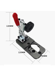 35mm Hinge Kit Aluminum Alloy Hole Opener Mold Carpenter Woodworking Hole Puncher Drill Locator Guide for Cabinets Door