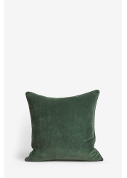 Soft Velour Cushion Large Square