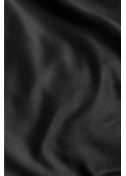 Collection Luxe 300 Thread Count 100% Cotton Sateen Duvet Cover And Pillowcase Set Satin Stitch