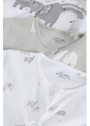 3 Pack Baby Sleepsuits (0mths-2yrs)