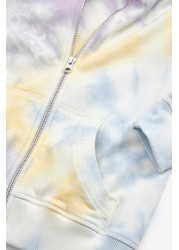 Soft Touch Jersey (3-16yrs) Zip Through Hoodie