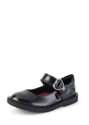 Kickers Adlar Heart Mary-Jane Patent Leather Shoes