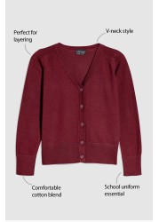 School V-Neck Cardigan (3-16yrs)