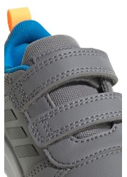 adidas Tensaur Infant Grey Strap Trainers