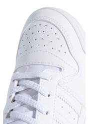 adidas Originals White Forum Junior Trainers