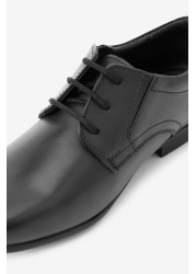 School Leather Formal Lace-Up Shoes Standard Fit (F)