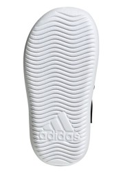 صندل Adilette أسود للأطفال الصغار من Adidas