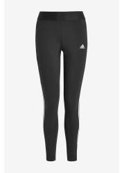 adidas Black 3 Stripe Leggings