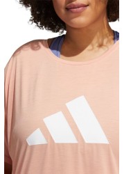 adidas Curve Future Icon 3 Bar T-Shirt