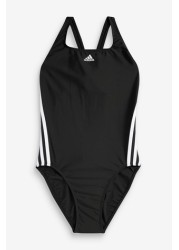 adidas SH3.RO Classis 3 Stripe Swimsuit