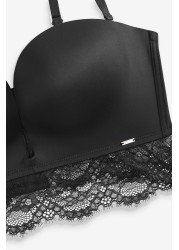 Lipsy Lace Plunge Strapless Bra