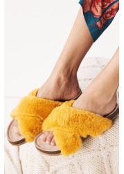 Cork Crossover Slippers