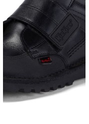 Kickers Black Kick Mid Scuff Shoes