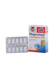 Doppelherz aktiv Magnesium + Calcium + D3 Tablets 30 قرصًا