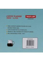 Neoflam Borosilicate Glass Coffee Warmer (500 ml)