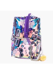 Create It! Galaxy Makeup Bag with Zip Closure