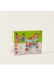 Playgo Tea Time 23-Piece Trolley Set