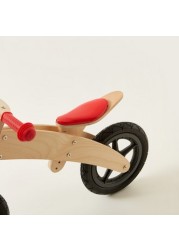 Street Runner Wooden Balance Bike - 12 inches