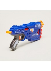 Blaze Storm Manual Soft Bullet Dart Gun Toy Set