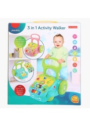 Juniors 3-in-1 Musical Activity Walker