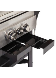 GoodHome Owsley 4-Burner Gas BBQ W/1 Side Burner