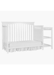 Dream On Me Chloe 3-in-1 Convertible Crib with Changer