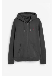 Overhead Hoodie Zip Through Hoodie