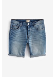 Denim Shorts Slim Fit