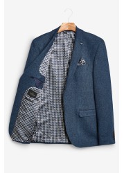 Signature Herringbone Blazer Slim Fit