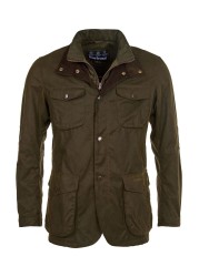 جاكيت شمع Ogston أخضر زيتوني من Barbour