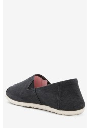 Canvas A-Line Slip-Ons