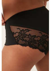 No VPL Lace Back Briefs 3 Pack Midi