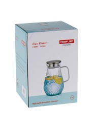 Neoflam Borosilicate Glass Diamond Pitcher (1500 ml)