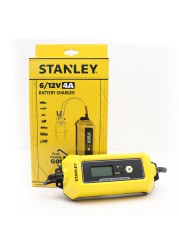 Stanley Battery Charger W/Maintainer (6-12 V, 4-120 Ah)