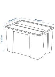 SAMLA Box with lid