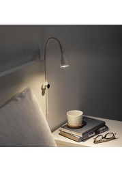 NÄVLINGE LED wall/clamp spotlight